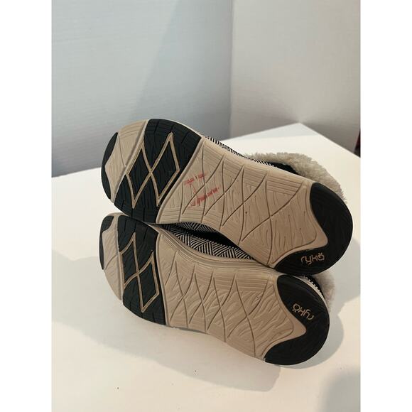 RYKA Adventure Black and White Water Repellent Ankle Slip On Slipper Shoes 7W - Picture 7 of 8